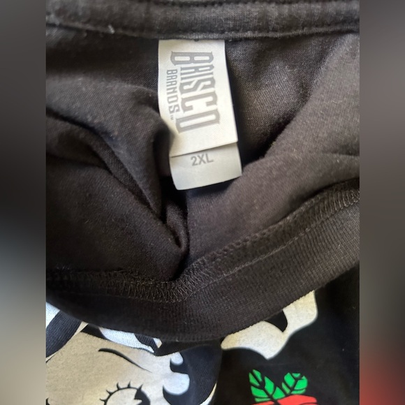 NWOT BRISCO BRANDS Retro Betty Boop Black Graphic Crop Top. Size 2XL in Juniors. - Picture 4 of 4